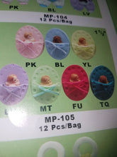 12 mini  Cold Porcelain sleeping baby in a blanket for capias/favors