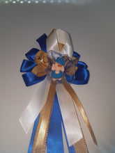 12  cold porcelain sleeping baby with crown royalty theme  on tulle for capia
