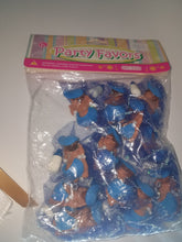 12 cold porcelain  sleeping baby with cap on circle of tulle capias