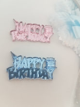24 Happy Birthday acrylic charms  for crafts capias  birthday