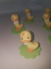 6 Cold porcelain cake  toppers cake  rubber ducky .