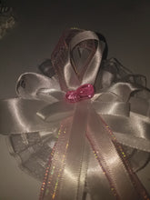 24  acrylic pink baby bootie charm favor