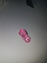 24  acrylic pink baby bootie charm favor