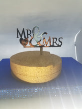 Mr &Mrs Acrylic cake topper/centepiece  favor decor