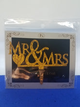 Mr &Mrs Acrylic cake topper/centepiece  favor decor