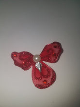12 Mini Angel ,r with pearl  and glitters l for craft projects ,capias guestpins favors