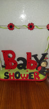 Baby shower ladybug cake topper centerpeice