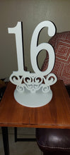 3 sweet 16 stand alone numbers table decor