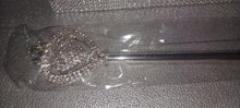 Silver or gold tone sweet 16 or quinceanera scepter
