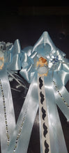 Lil man mustache mom and dad to be corsage