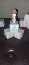Ethnic baby block babyshower decor
