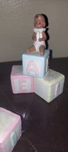 Ethnic baby block babyshower decor