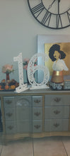 White pvc stand alone #16 table decor