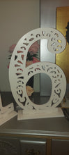 White pvc stand alone #16 table decor