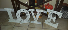 Love stand alone letters weddi g